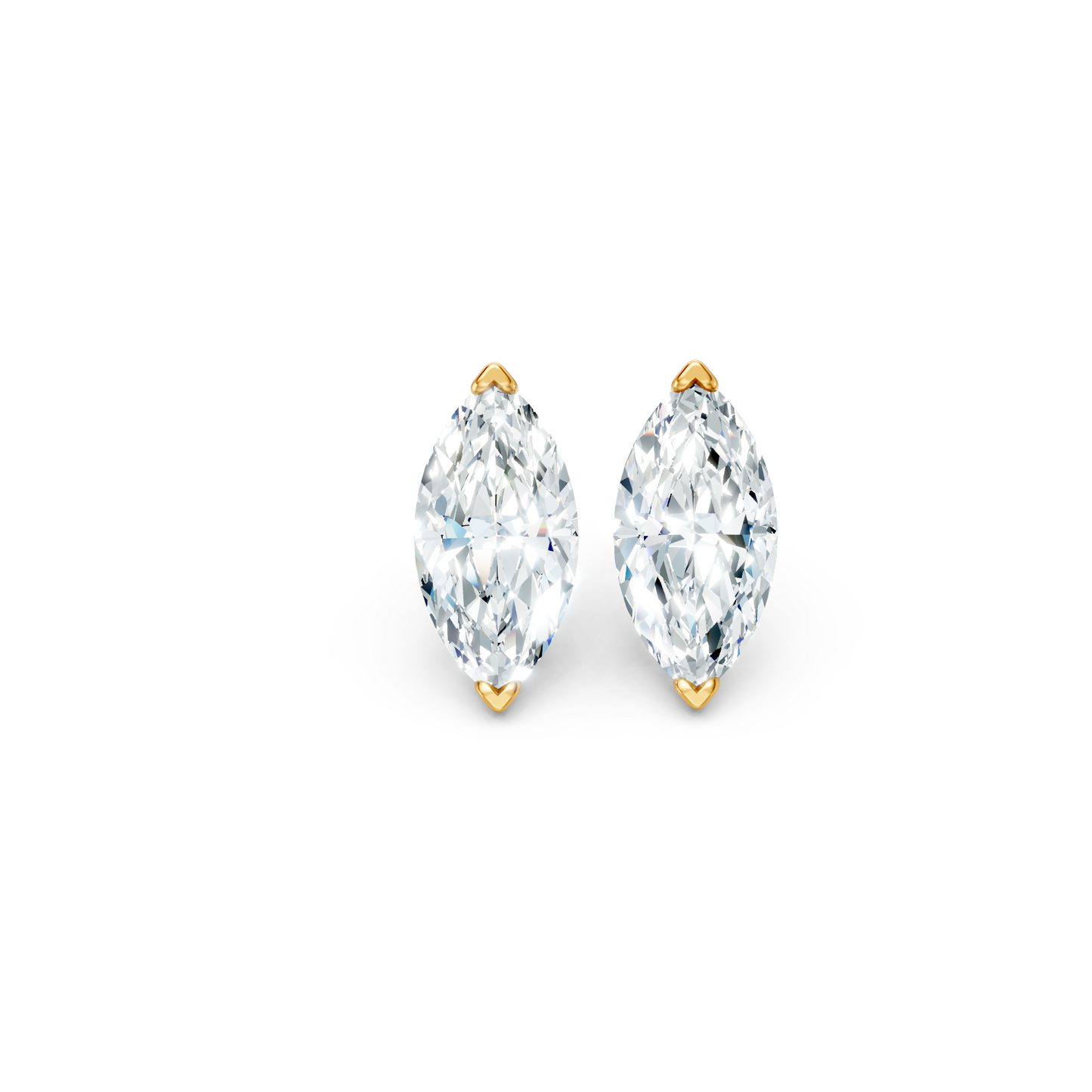 Classic Blissful Solitaire Lab Diamond Martini Studs Earrings