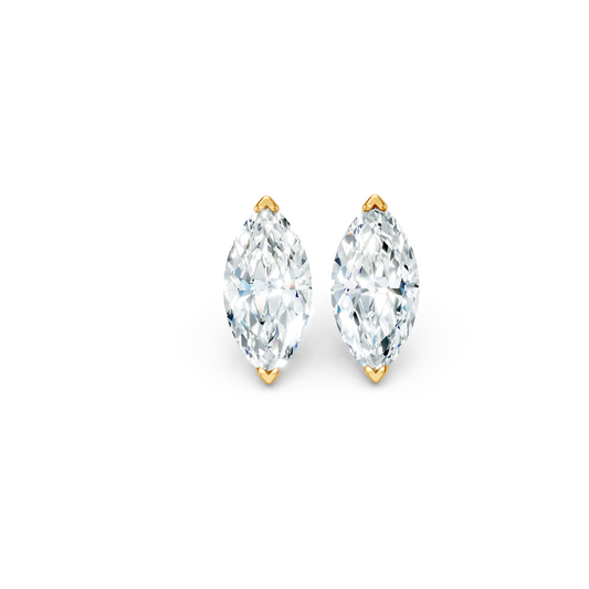 Classic Blissful Solitaire Lab Diamond Martini Studs Earrings