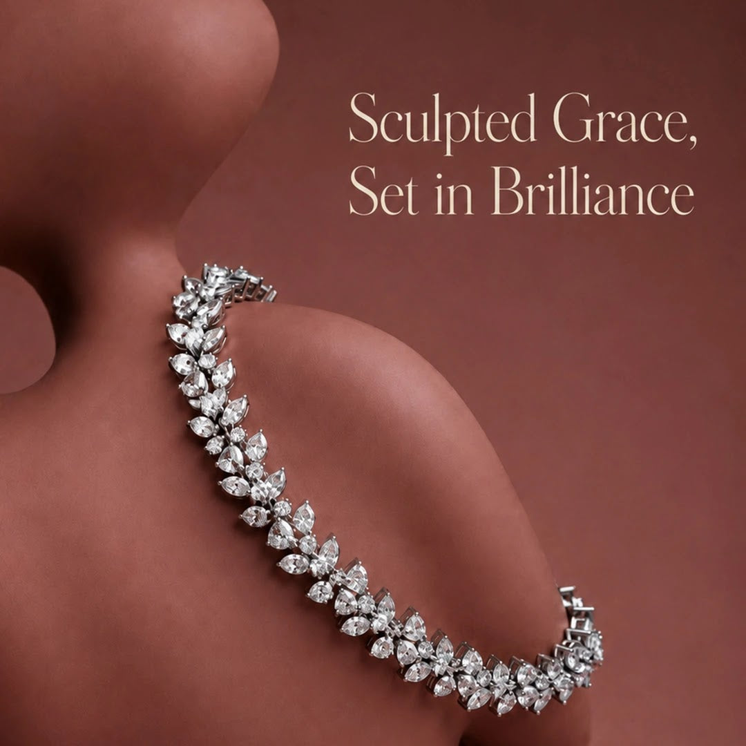 13.96 Carat Lab-Grown Diamond Bracelet for Women - view 3