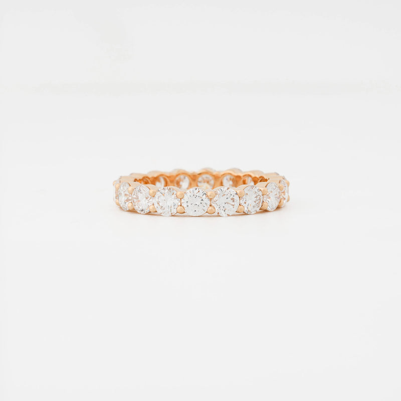 Celeste Oval Lab-Grown Diamond Band Ring - view 1