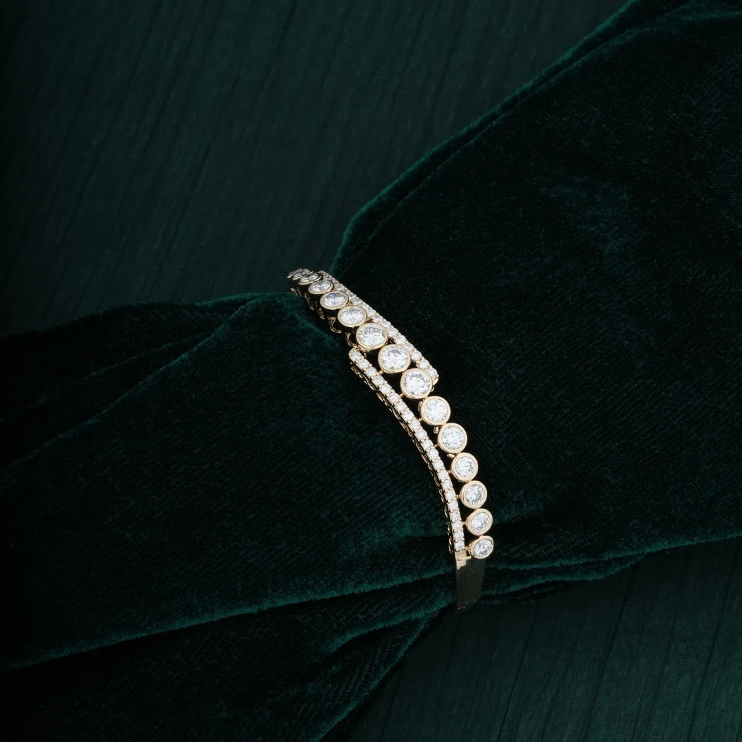 3.68 Carat Lab-Grown Diamond Bracelet for Women - view 4