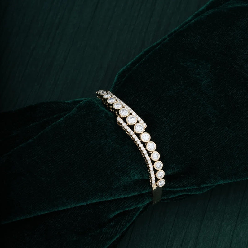 3.68 Carat Lab-Grown Diamond Bracelet for Women - view 4