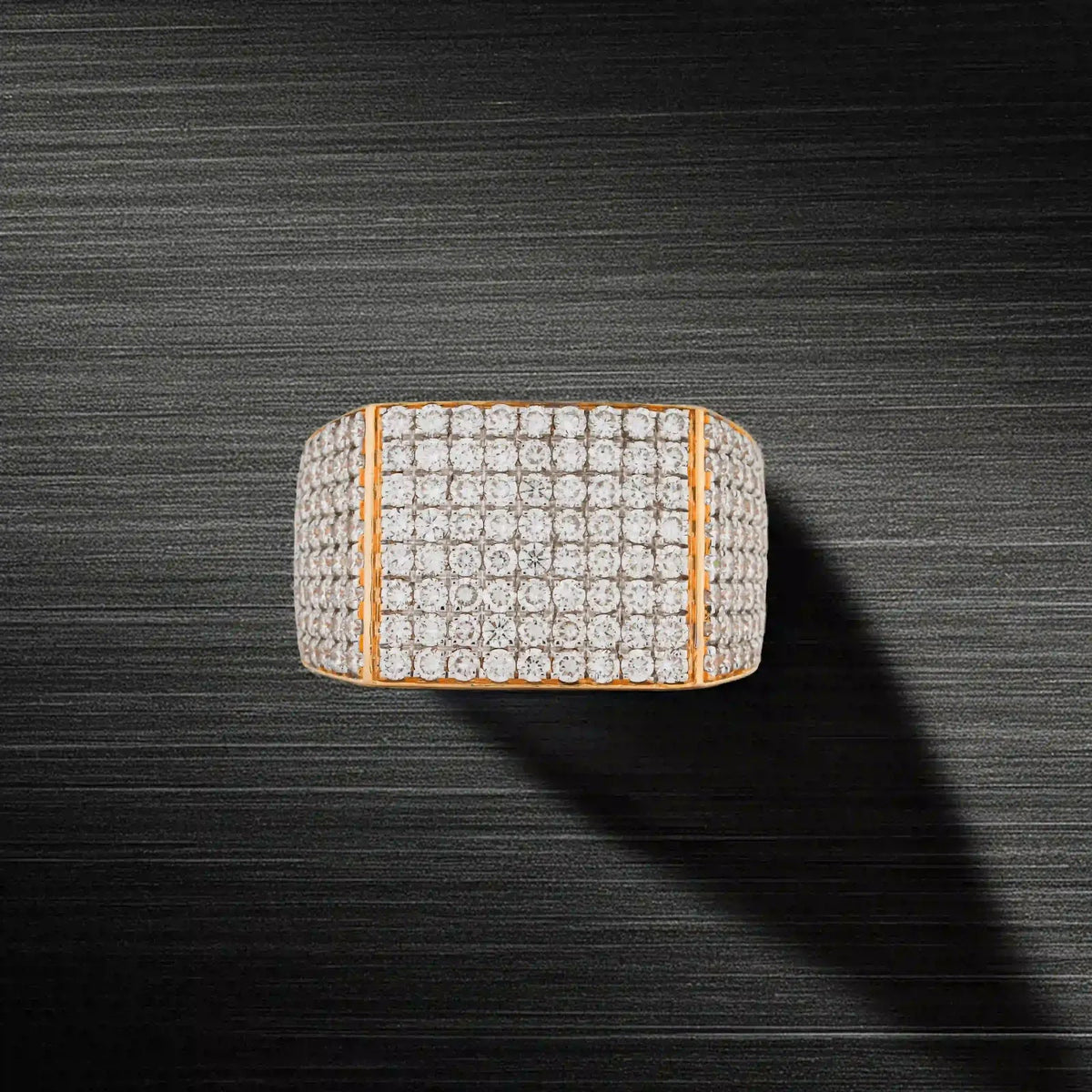 Pavé Diamond Statement Band - front view