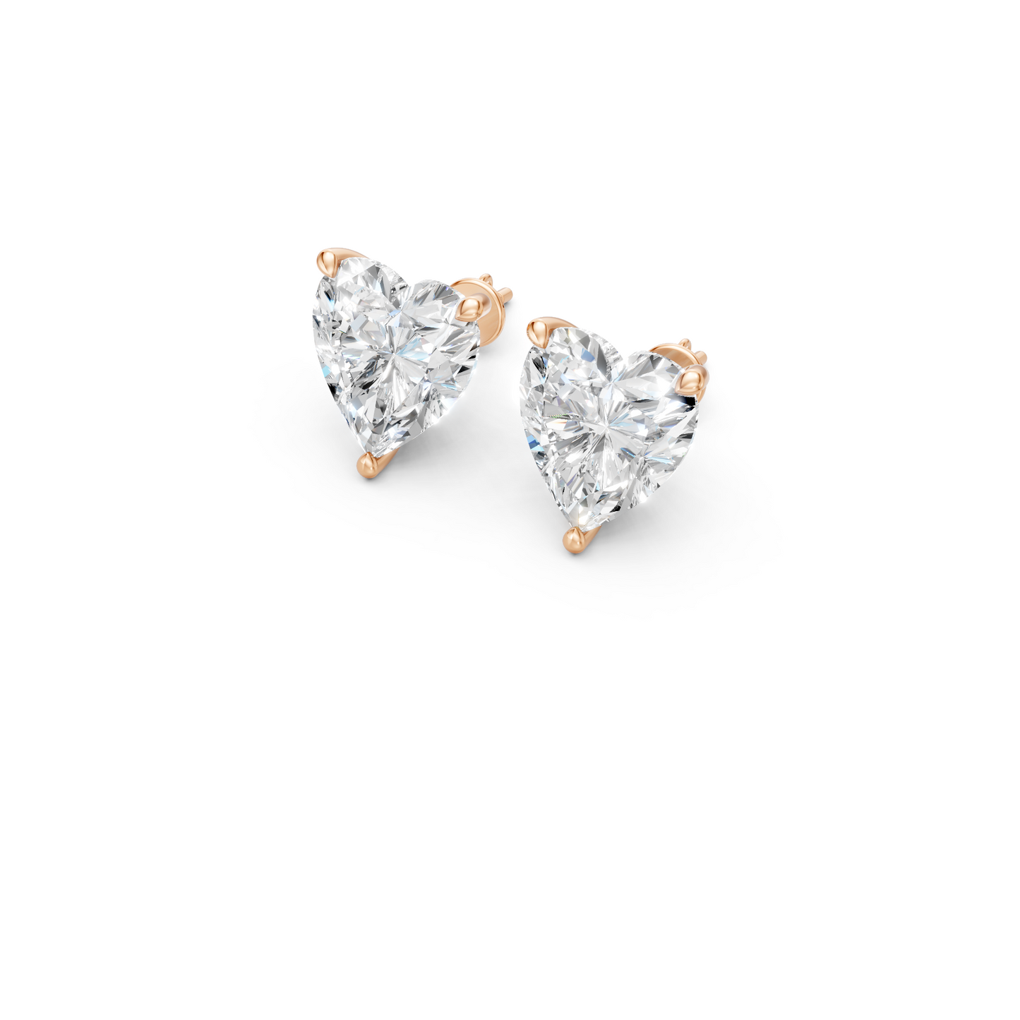 Classic Blissful Solitaire Lab Diamond Martini Studs Earrings