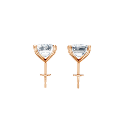 Classic Blissful Solitaire Lab Diamond Martini Studs Earrings