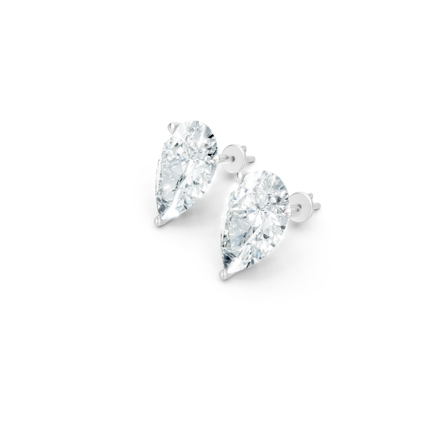 Classic Blissful Solitaire Lab Diamond Martini Studs Earrings
