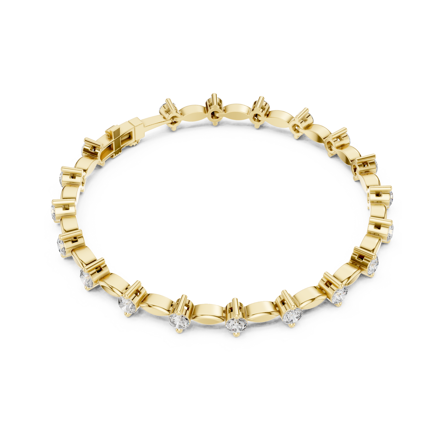 Aurora Grace Lab Diamond Tennis Bracelet For Women