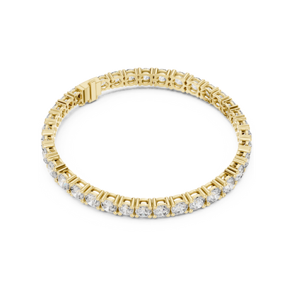 SparkleCharm Lab Diamond Tennis Bracelet for Girls