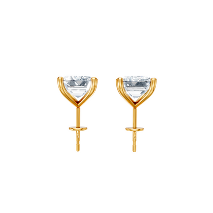 Classic Blissful Solitaire Lab Diamond Martini Studs Earrings