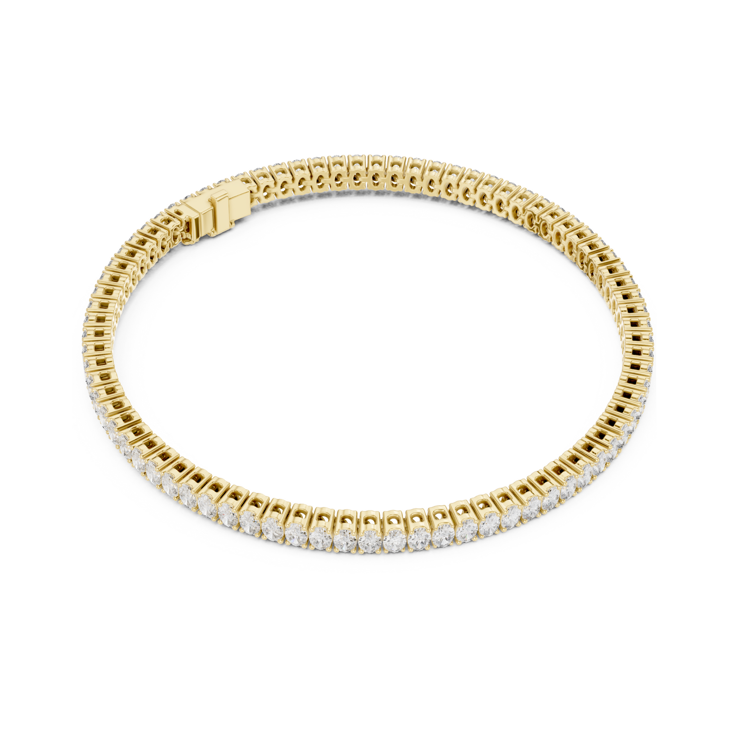 Shimmering Oval Grace Lab Diamond Bracelet for Stylish Women & Teens