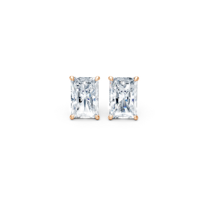 Classic Blissful Solitaire Lab Diamond Martini Studs Earrings