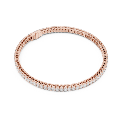 Shimmering Oval Grace Lab Diamond Bracelet for Stylish Women & Teens