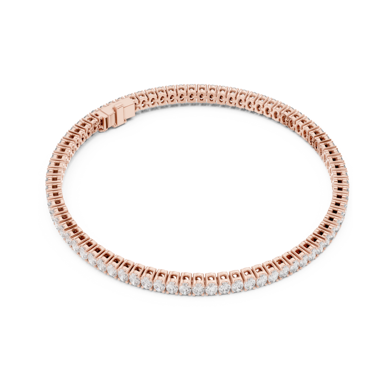 Shimmering Oval Grace Lab Diamond Bracelet for Stylish Women & Teens