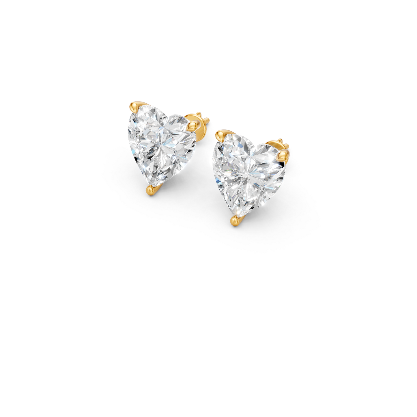 Classic Blissful Solitaire Lab Diamond Martini Studs Earrings