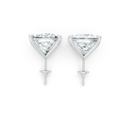 Classic Blissful Solitaire Lab Diamond Martini Studs Earrings