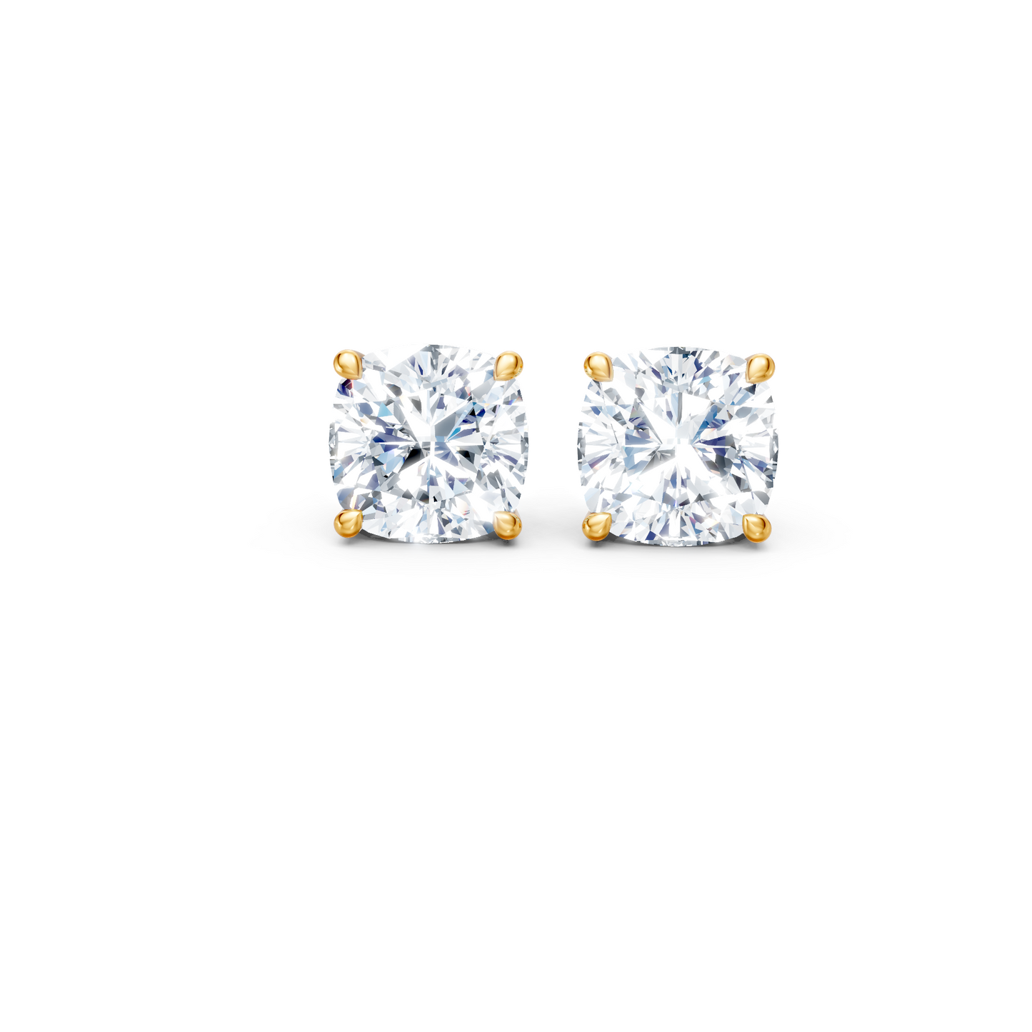 Classic Blissful Solitaire Lab Diamond Martini Studs Earrings