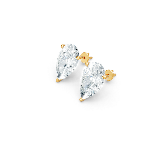 Classic Blissful Solitaire Lab Diamond Martini Studs Earrings