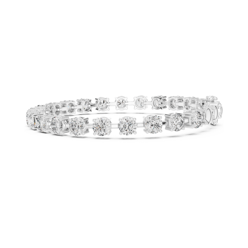 TechChic Lab Diamond Tennis Bracelet for Modern Women & Working Teens