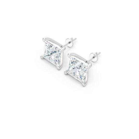 Classic Blissful Solitaire Lab Diamond Martini Studs Earrings