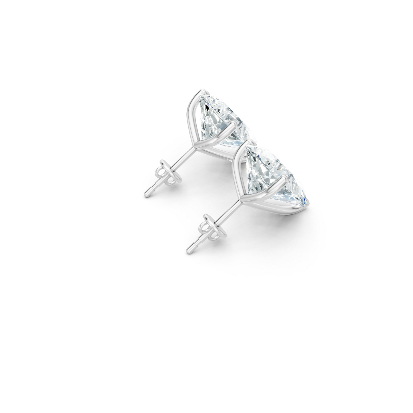 Classic Blissful Solitaire Lab Diamond Martini Studs Earrings