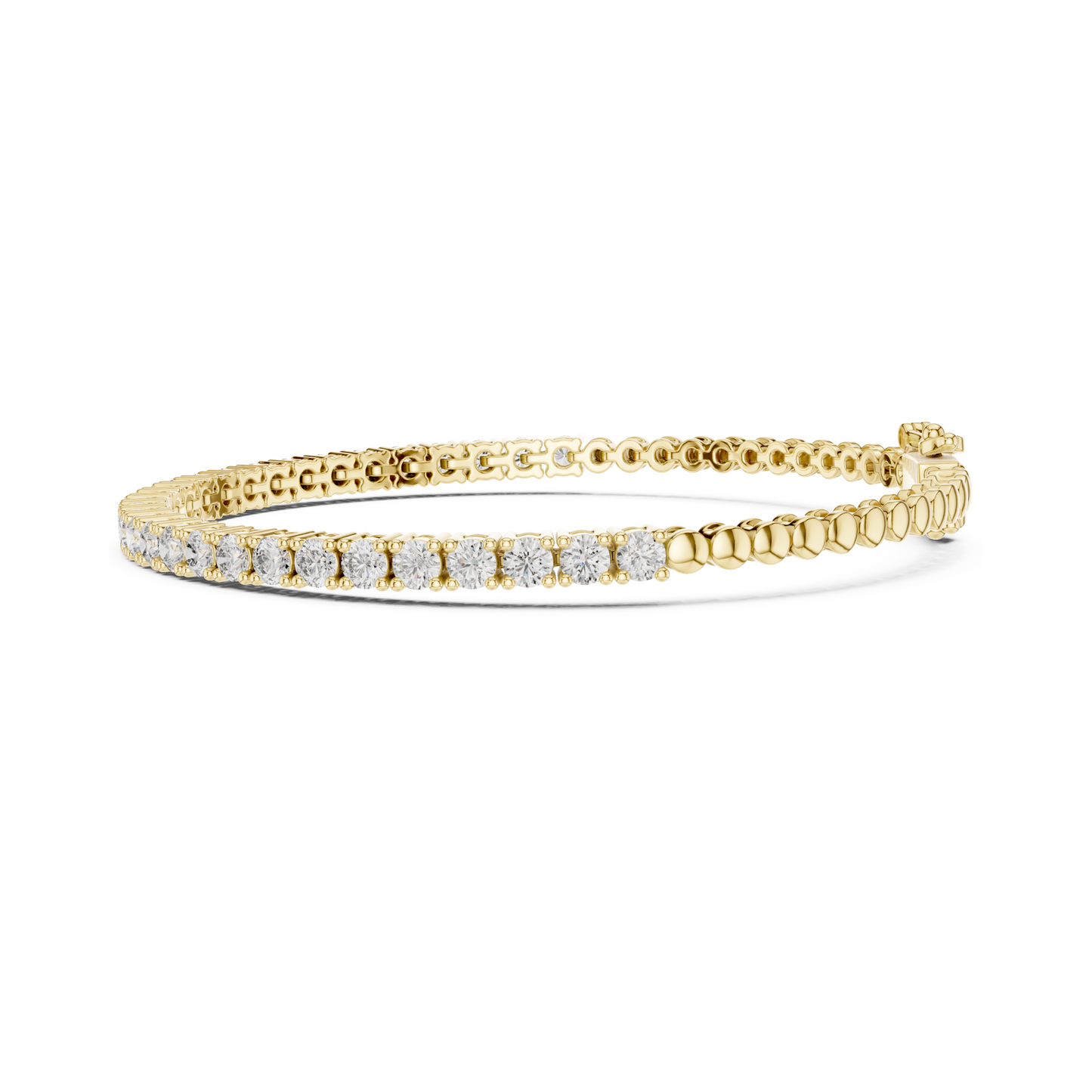 Signature Luxury Lab Diamond Tennis Bracelet for Women | Contemporary Round Cut Sparkling Bracelet for Brides, Corporate Gifts & Anniversary