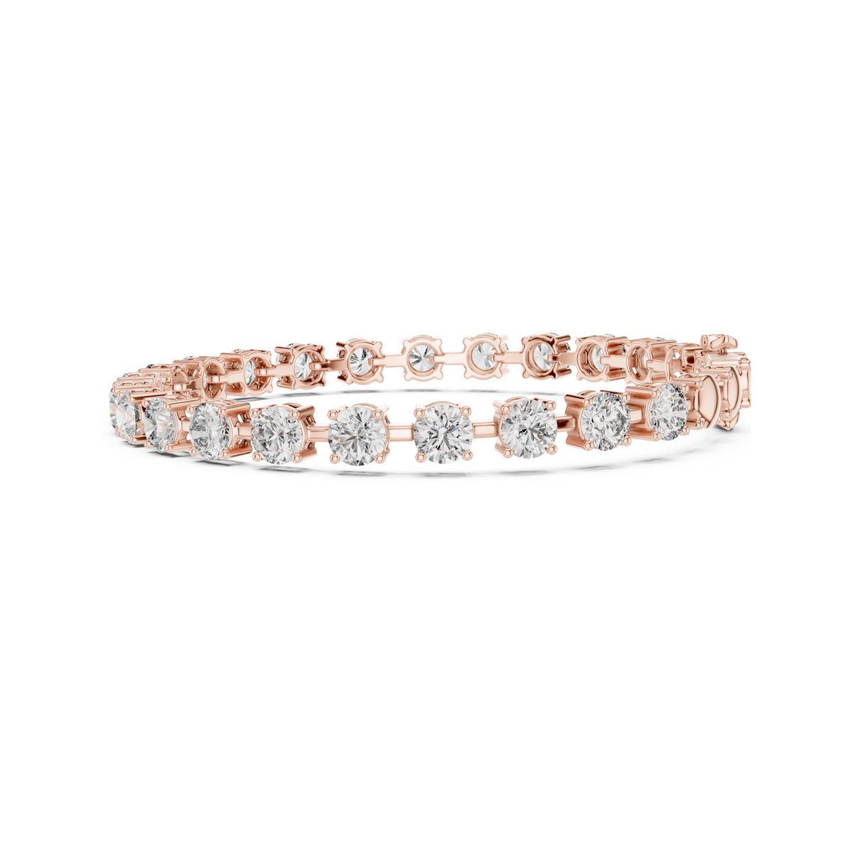 TechChic Lab Diamond Tennis Bracelet for Modern Women & Working Teens
