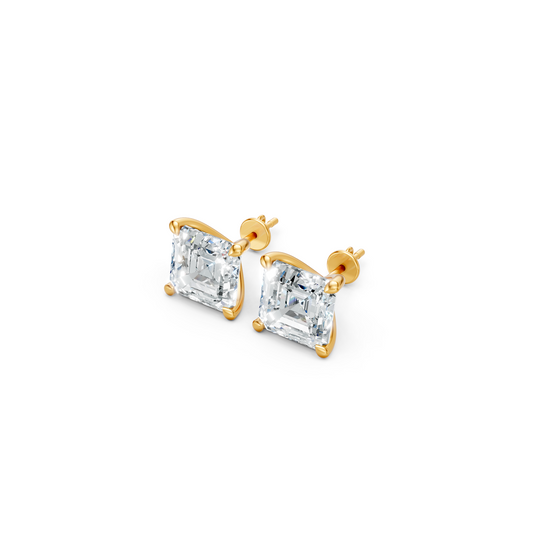 Classic Blissful Solitaire Lab Diamond Martini Studs Earrings