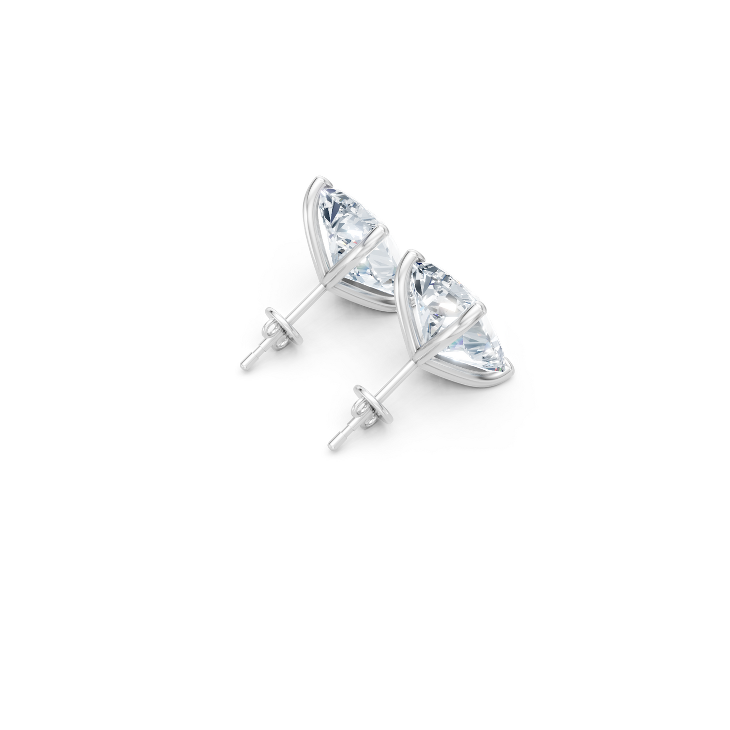 Classic Blissful Solitaire Lab Diamond Martini Studs Earrings