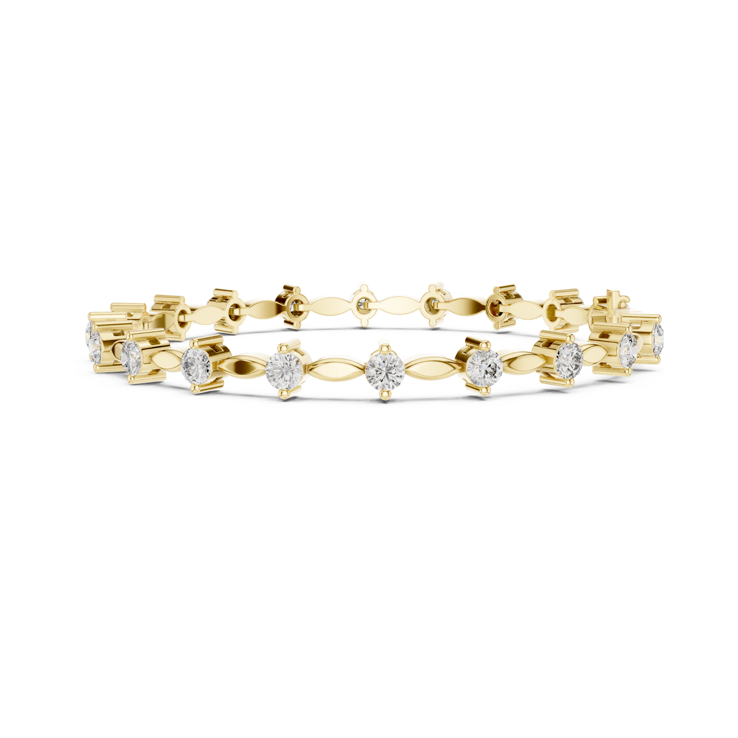 Aurora Grace Lab Diamond Tennis Bracelet For Women