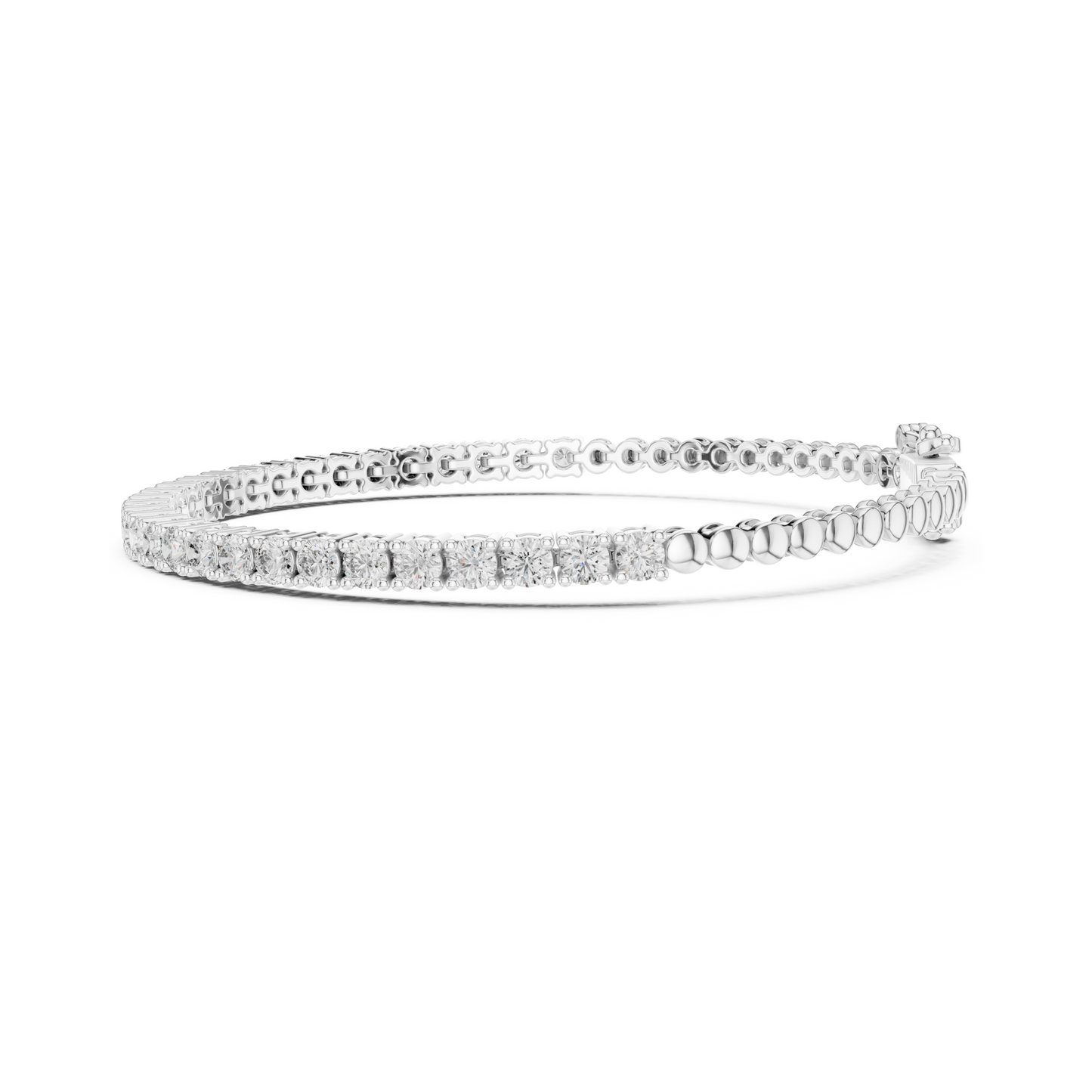 Signature Luxury Lab Diamond Tennis Bracelet for Women | Contemporary Round Cut Sparkling Bracelet for Brides, Corporate Gifts & Anniversary