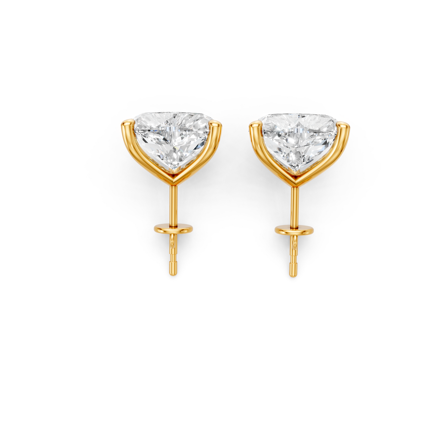 Classic Blissful Solitaire Lab Diamond Martini Studs Earrings