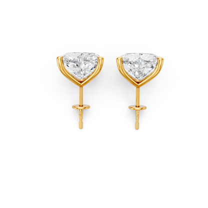 Classic Blissful Solitaire Lab Diamond Martini Studs Earrings