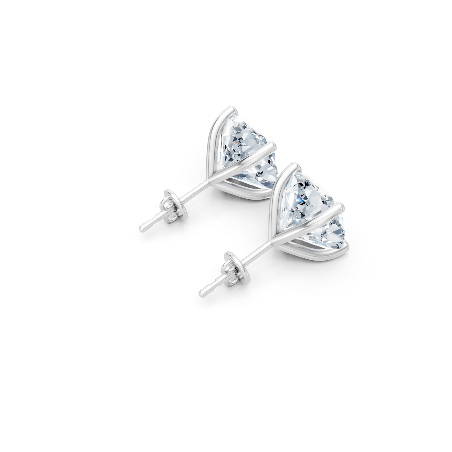 Classic Blissful Solitaire Lab Diamond Martini Studs Earrings