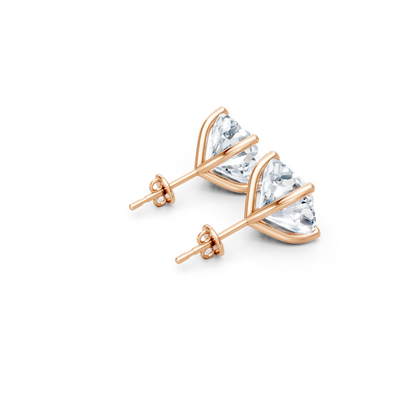 Classic Blissful Solitaire Lab Diamond Martini Studs Earrings