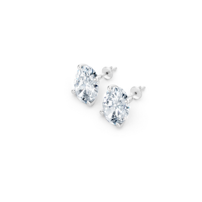 Classic Blissful Solitaire Lab Diamond Martini Studs Earrings