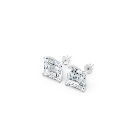 Classic Blissful Solitaire Lab Diamond Martini Studs Earrings