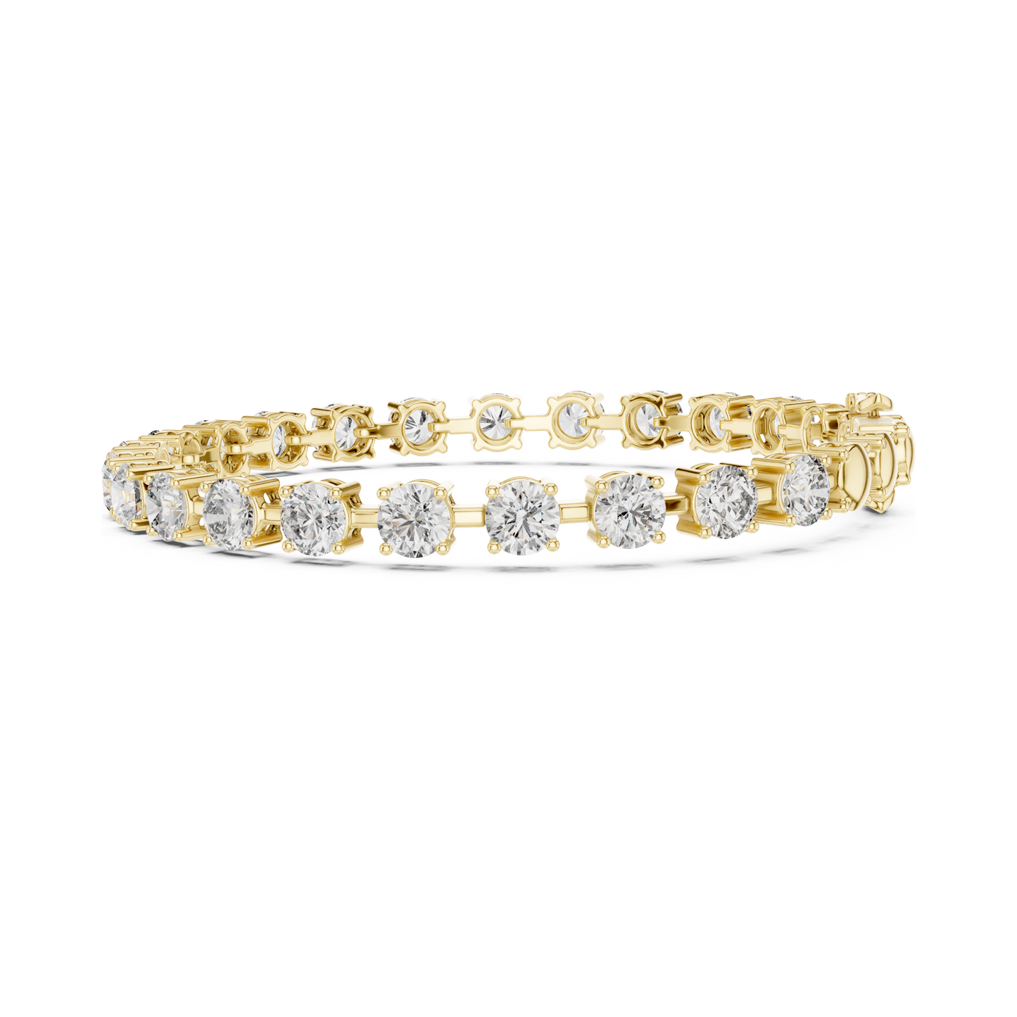 TechChic Lab Diamond Tennis Bracelet for Modern Women & Working Teens