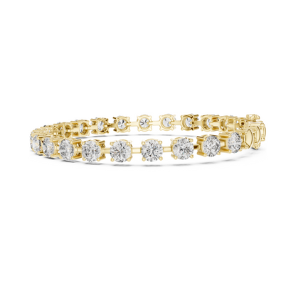 TechChic Lab Diamond Tennis Bracelet for Modern Women & Working Teens