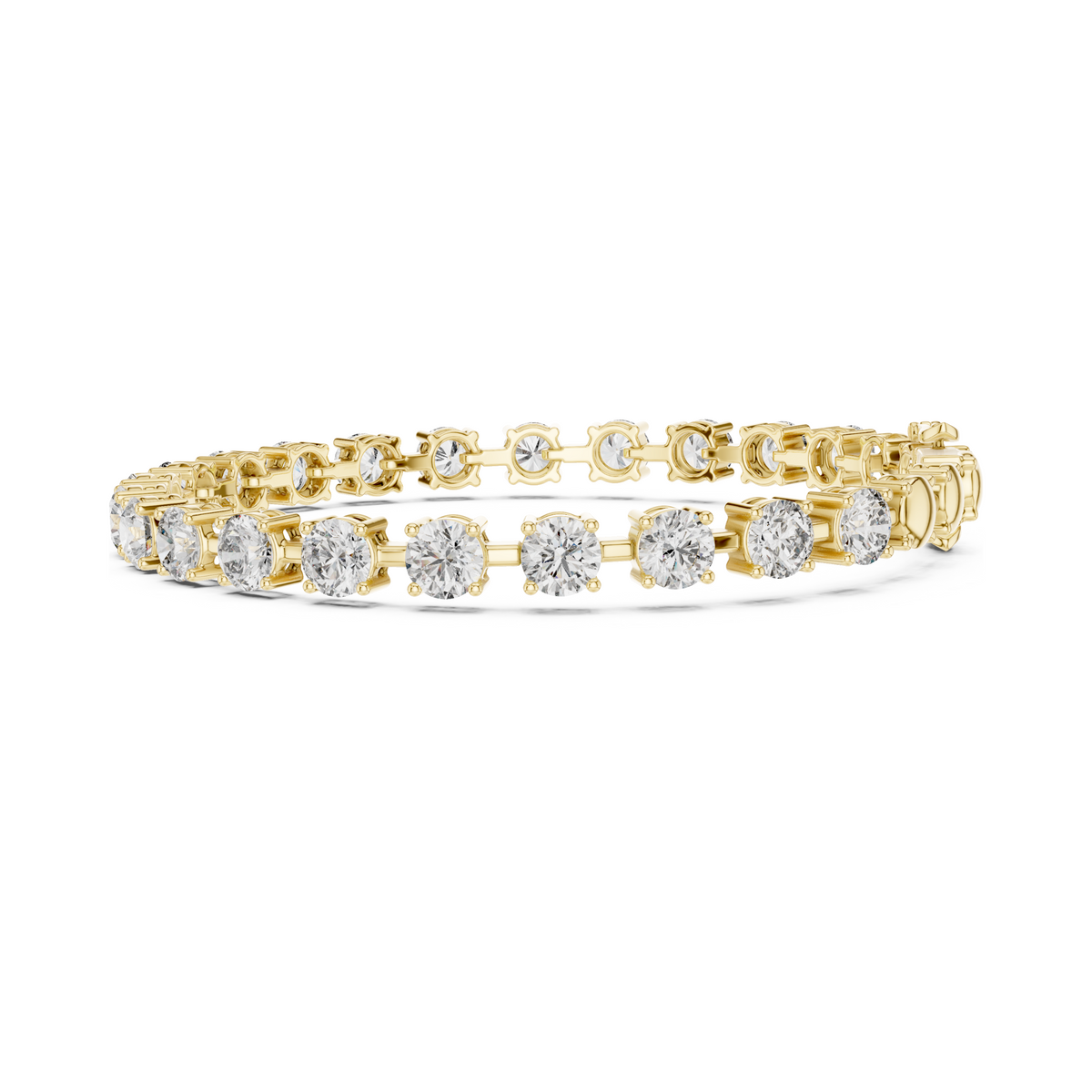 TechChic Lab Diamond Tennis Bracelet for Modern Women & Working Teens