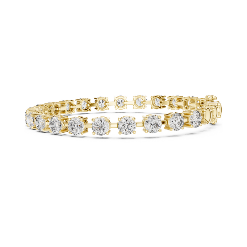 TechChic Lab Diamond Tennis Bracelet for Modern Women & Working Teens