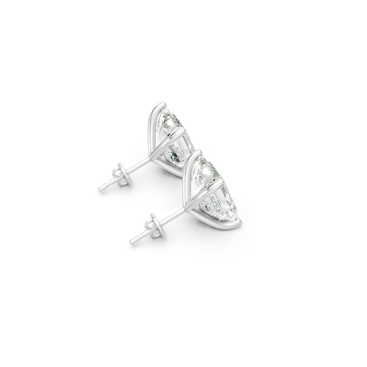 Classic Blissful Solitaire Lab Diamond Martini Studs Earrings