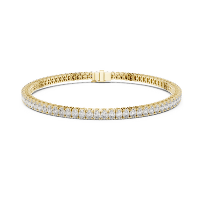 Shimmering Oval Grace Lab Diamond Bracelet for Stylish Women & Teens