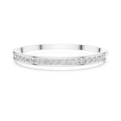 The Pretty Glowing Lab Diamond Bangle for Fashionable Women & Gifting