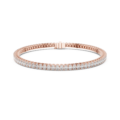 Shimmering Oval Grace Lab Diamond Bracelet for Stylish Women & Teens