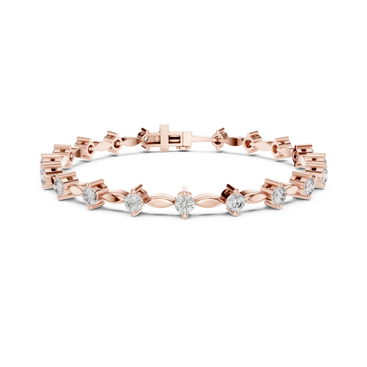 Aurora Grace Lab Diamond Tennis Bracelet For Women
