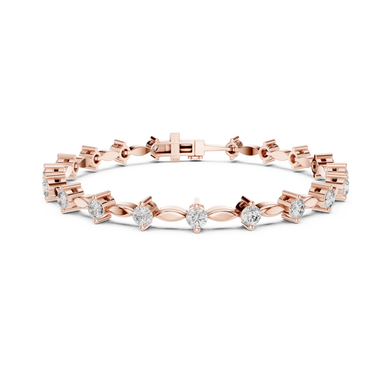 Aurora Grace Lab Diamond Tennis Bracelet For Women