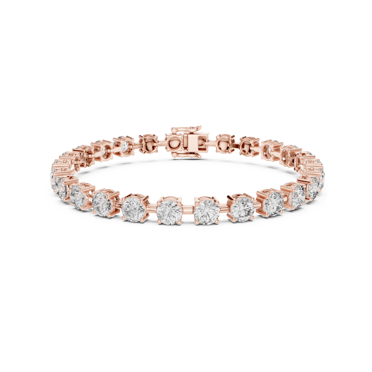 TechChic Lab Diamond Tennis Bracelet for Modern Women & Working Teens