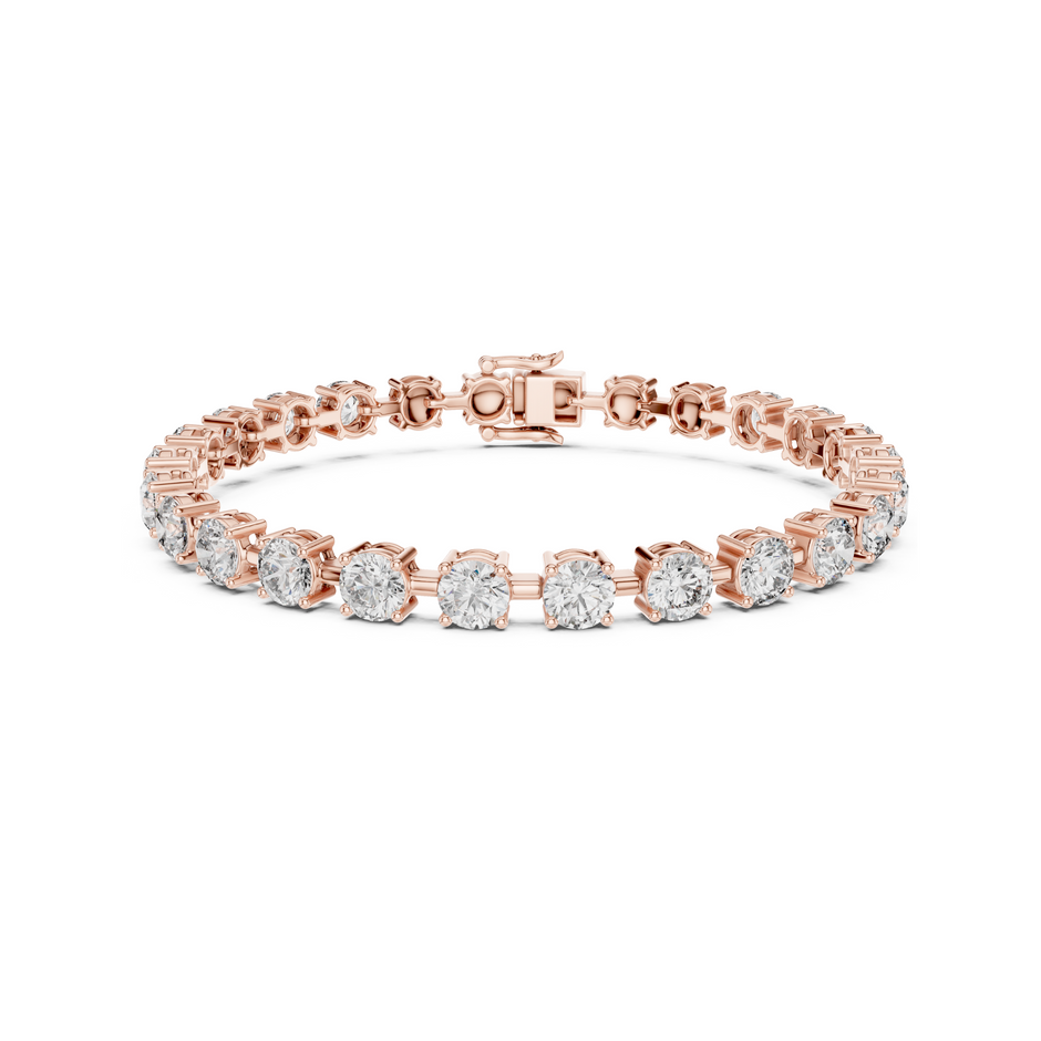 TechChic Lab Diamond Tennis Bracelet for Modern Women & Working Teens