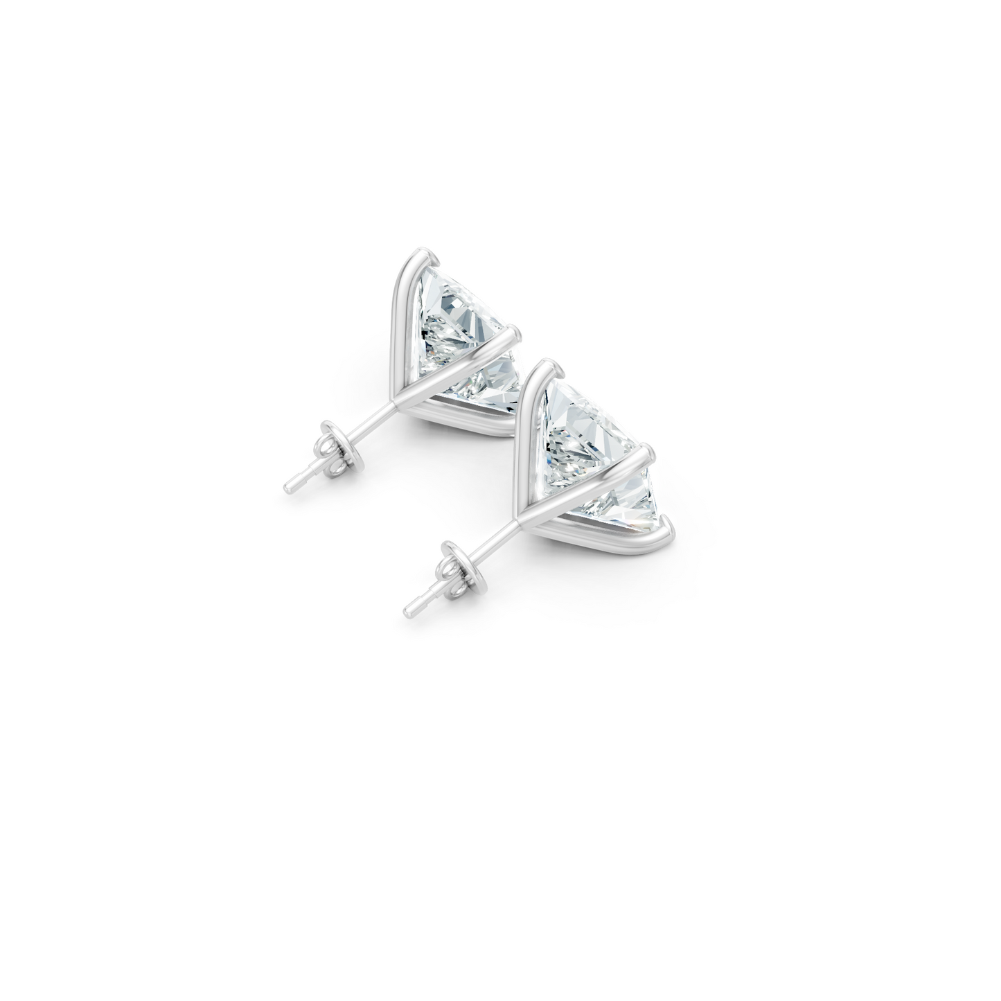 Classic Blissful Solitaire Lab Diamond Martini Studs Earrings