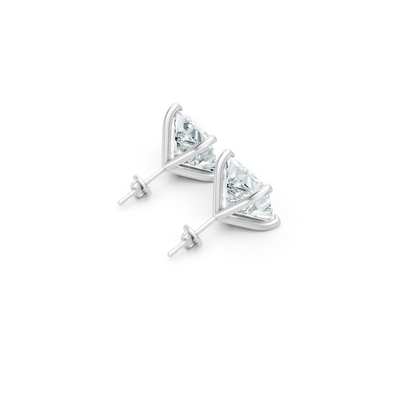 Classic Blissful Solitaire Lab Diamond Martini Studs Earrings